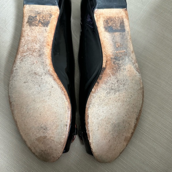 Gucci patent leather horse bit flats size 7.5 - Picture 4 of 4